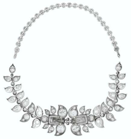REN&#201; BOIVIN DIAMOND `PAMPILLES DE FEUILLES` EARRINGS/NECKLACE/CLIP-BROOCH COMBINATION - photo 4