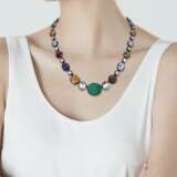 DIAMOND AND MULTI-GEM NECKLACE - photo 4