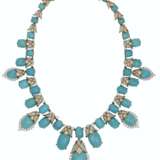 DAVID WEBB SET OF TURQUOISE AND DIAMOND JEWELRY - Foto 2