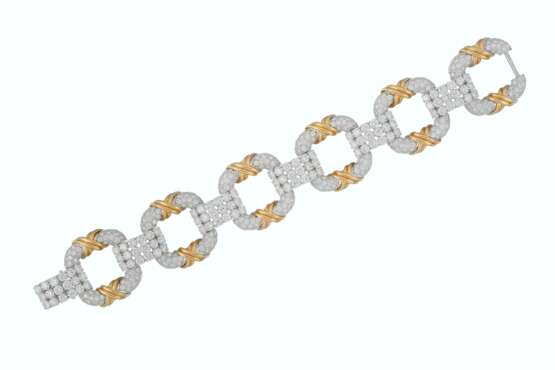 JEAN SCHLUMBERGER, TIFFANY & CO. DIAMOND `COOPER` BRACELET - photo 1