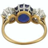 SAPPHIRE AND DIAMOND RING - фото 3