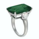 EMERALD AND DIAMOND RING - Foto 2