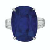 SAPPHIRE AND DIAMOND RING - фото 1