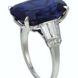 SAPPHIRE AND DIAMOND RING - фото 2