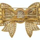 VAN CLEEF & ARPELS DIAMOND BOW BROOCH - Foto 2