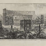 Giovanni Battista Piranesi, Veduta del Palazzo Odeslcalchi - Veduta dell'Arco di Costantino e dell'Anfiteatro Flavio detto il Colosseo - photo 5