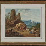 Wilhelm von Kobell, zugeschrieben , Landschaft mit ruhender Herde - Foto 3