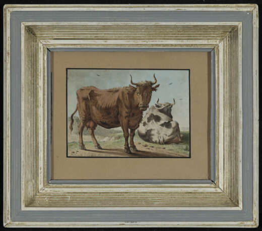 Philipp Heinrich Dunker, zugeschrieben , Kühe - Foto 3
