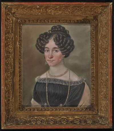 Süddeutsch um 1838 , Herren- und Damenbildnis - фото 3