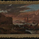 Peter van de Velde, zugeschrieben , Frachtschiff an der Küste - Foto 2