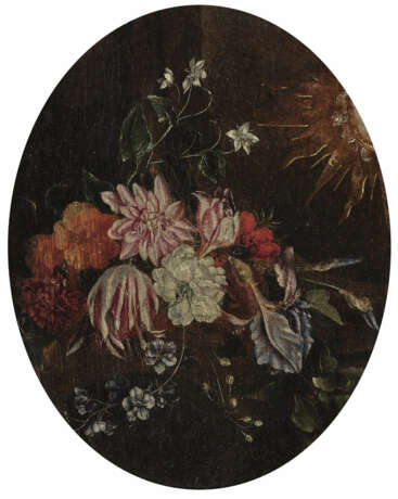 Flämisch 17. Jahrhundert , Blumenbuketts - Foto 2
