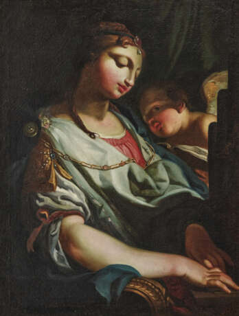 Giovanni Domenico Ferretti, zugeschrieben , Hl. Cäcilia - фото 1