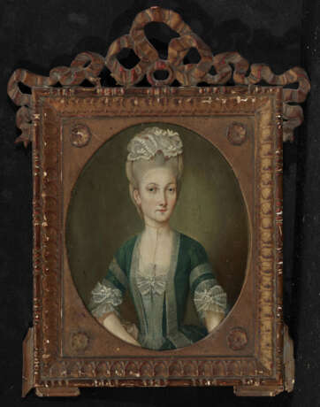 Deutsch um 1780 , Damenbildnis - Foto 2