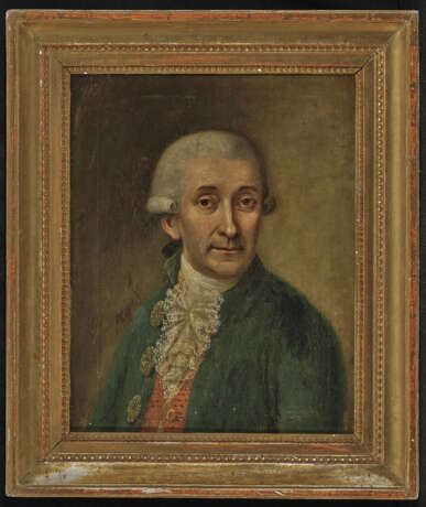 G. Wezer Ende 18. Jahrhundert , Herrenporträt - photo 2