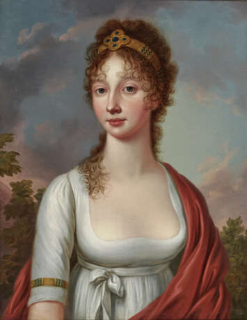 Deutsch um 1800 , Bildnis einer Prinzessin - photo 1