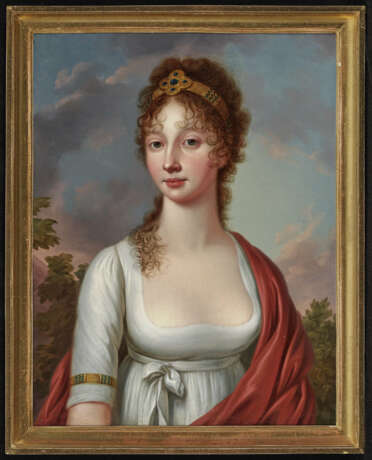 Deutsch um 1800 , Bildnis einer Prinzessin - Foto 2