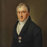 Karl Wilhelm Bardou, zugeschrieben , Herrenbildnis Träger des Roter-Adler-Ordens, II. Klasse. - фото 1