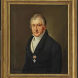 Karl Wilhelm Bardou, zugeschrieben , Herrenbildnis Träger des Roter-Adler-Ordens, II. Klasse. - Foto 2