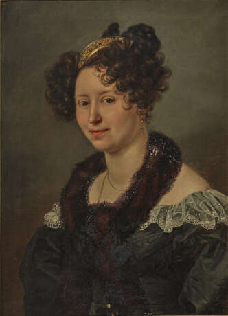 Süddeutsch um 1830 , Damenporträt - photo 1