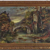 Carl Anton Ferdinand von Schmidt-Phiseldeck, Herbstliche Landschaft mit Brücke und Ruine - Foto 4