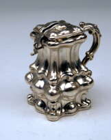 Viennese Silver Money Box 1856 Viennese Silver Money Box 1856