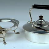 Silver Tea Pot “Sterling Silver Art Nouveau Tea Pot on Rechaud by Barnard UK, London, circa 1895”, STERLING SILVER UK London, Silver, Handwork, Art Nouveau (1880-1910), England London, 1895 - photo 4