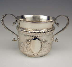 Silver Champagne Wine Cooler by Walter and John Barnard, London, 1889