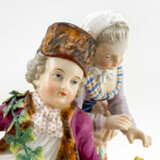 Дровосек и девушка Usine de porcelaine Sitzendorf Porcelaine Allemagne 1884 - photo 4