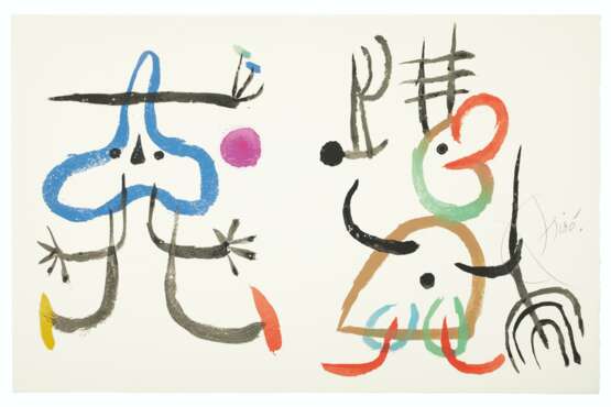 Miró, Joan. JOAN MIR&#211; (1893-1983) - фото 2