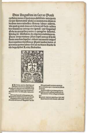 Augustine`s Expositio in omnes Pauli epistolas - photo 1