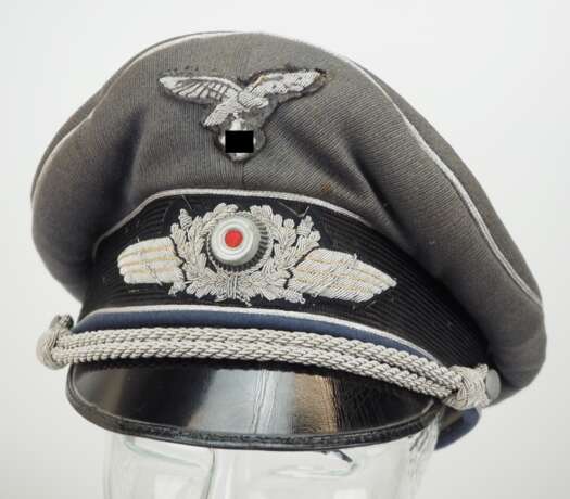 Luftwaffe: Offiziers Schirmmütze. - фото 1