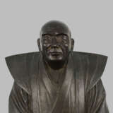 "Самурай". Япония 19 век Bronze patiné Japon - photo 4