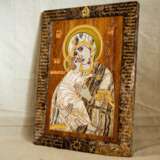 Владимирская икона № 2-1210 Marble Mixed media художественная роспись Religious genre Byelorussia 2019 - photo 1