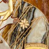 Владимирская икона № 2-1210 Marble Mixed media художественная роспись Religious genre Byelorussia 2019 - photo 2
