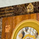 Владимирская икона № 2-1210 Marmor Gemischte Technik резьба по камню Religiöses Genre Weißrussland 2019 - Foto 4