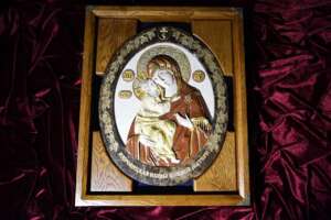 Zhirovitsky Icon of God No. 2 (relief)