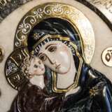 Жировицкая икона Божия № 4 (рельефная) Marble Mixed media резьба по камню Religious genre Byelorussia 2019 - photo 4