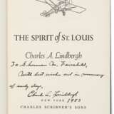 The Spirit of St. Louis, inscribed to Sherman Fairchild - фото 1