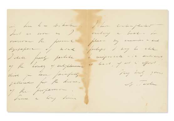 Tesla writes to his first biographer - photo 1