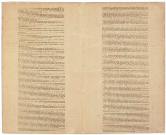 The First Public Printing of the United States of Constitution - photo 2