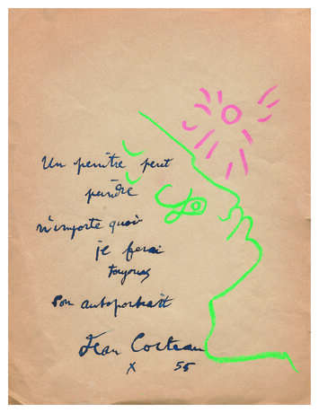 Cocteau, Jean. Jean Cocteau (1889-1963) - Foto 1
