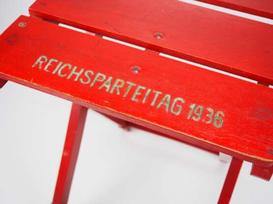 Klappstuhl Reichsparteitag 1936. - Foto 1