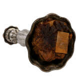 Wohl DEUTSCHLAND 1-flammiger Kerzenhalter, Silber, 19. Jahrhundert - Foto 5