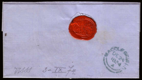 GREAT BRITAIN 1854 (dec. 23) - photo 2