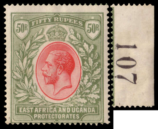 EAST AFRICA & UGANDA PROTECTORATES 1921 - Foto 1