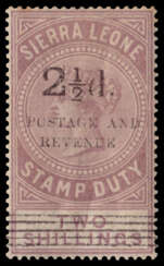 SIERRA LEONE 1897