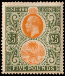 SIERRA LEONE 1923
