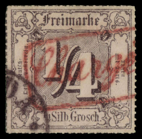 THURN AND TAXIS 1867 - фото 1