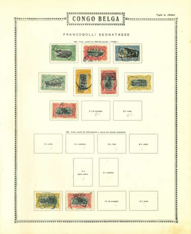 BELGIAN COLONIES 1886/1934 - photo 9