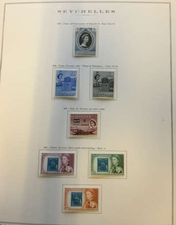 BRITISH COLONIES AND INDEPENDENT COUNTRIES 1952/1973 - Foto 3